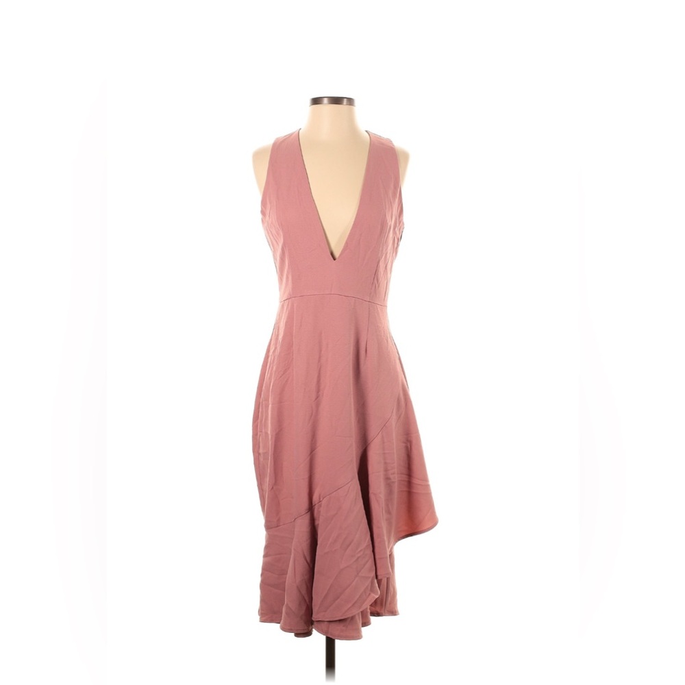 Pink cocktail dress